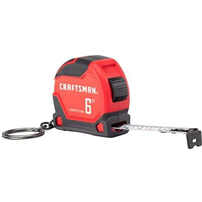 Craftsman Meetlint sleutelhanger, 1,8 m (CMHT37106G) Craftsman Meetlint sleutelhanger, 1,8 m (CMHT37106G)