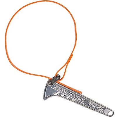 KLEIN TOOLS S6HB Grip-It verstelbare riemsleutel van 3,8 tot 10,2 cm, handvat van 15,2 cm KLEIN TOOLS S6HB Grip-It verstelbare riemsleutel van 3,8 tot 10,2 cm, handvat van 15,2 cm