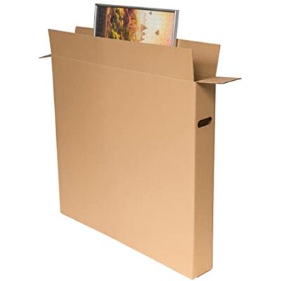 karton-billiger 15 stuks kartonnen verzenddozen van beschilderd karton, 900 x 120 x 800 mm karton-billiger 15 stuks kartonnen verzenddozen van beschilderd karton, 900 x 120 x 800 mm