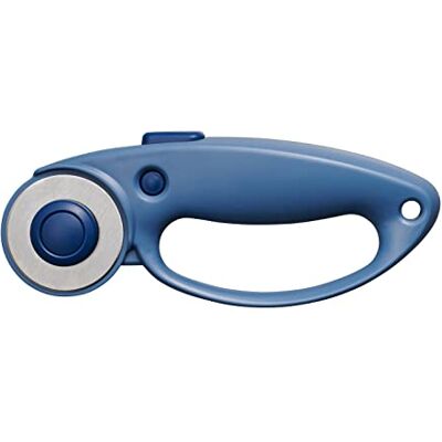 Fiskars Rotatiesnijder, draaimes met lushandgreep, voor rechts- en linkshandigen, 45 mm, Mountain Haze (blauw) 1066465 Fiskars Rotatiesnijder, draaimes met lushandgreep, voor rechts- en linkshandigen, 45 mm, Mountain Haze (blauw) 1066465
