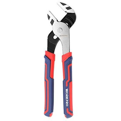WORKPRO 10 inch groove pakking vouwen, verstelbare CRV stalen waterpompbuigingen voor thuisreparatie, griep, moeren, bouten, slangen en fittingen WORKPRO 10 inch groove pakking vouwen, verstelbare CRV stalen waterpompbuigingen voor thuisreparatie, griep, moeren, bouten, slangen en fittingen