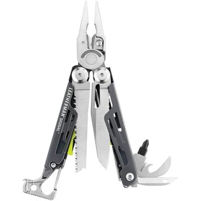 Leatherman Signal multifunctioneel gereedschap, grijs Leatherman Signal multifunctioneel gereedschap, grijs