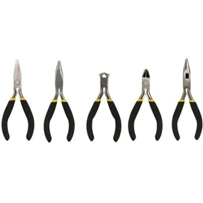 Toolland a land of possibilities Toolland tool200 Pliers Set tang (voerset, zwart, 12,5 cm) Toolland a land of possibilities Toolland tool200 Pliers Set tang (voerset, zwart, 12,5 cm)