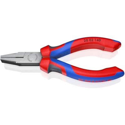 KNIPEX 20 02 140 tang (lange snavel, chroom-vanadium-staal, kunststof, blauw/rood) KNIPEX 20 02 140 tang (lange snavel, chroom-vanadium-staal, kunststof, blauw/rood)