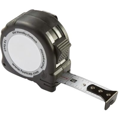 FastCap ProCarpenter meetlint met platte achterkant FastCap ProCarpenter meetlint met platte achterkant