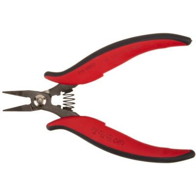 Hakko CHP Pn-5002 robuuste korte neusklem, puntige neus, gladde kaken, 20 mm kaaklengte, 2 mm neusbreedte, 5 mm dik staal Hakko CHP Pn-5002 robuuste korte neusklem, puntige neus, gladde kaken, 20 mm kaaklengte, 2 mm neusbreedte, 5 mm dik staal