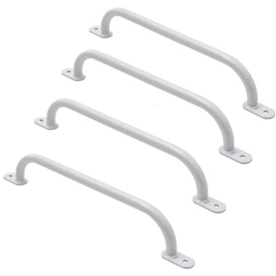 TRIBECCO Set van 4 klimgrepen voor binnen en buiten, van metaal, voor speelplaats, klimframe, speeltoren, hoogslaper, ladder en klimwand in de kinderkamer TRIBECCO Set van 4 klimgrepen voor binnen en buiten, van metaal, voor speelplaats, klimframe, speeltoren, hoogslaper, ladder en klimwand in de kinderkamer