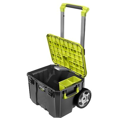 RYOBI Gereedschapskist met wielen (66,5L) Syteme LINK RSL201 RYOBI Gereedschapskist met wielen (66,5L) Syteme LINK RSL201