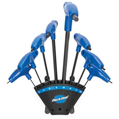 Park Tool PH-1.2 inbussleutelset met P-greep met houdergereedschap, blauw Park Tool PH-1.2 inbussleutelset met P-greep met houdergereedschap, blauw