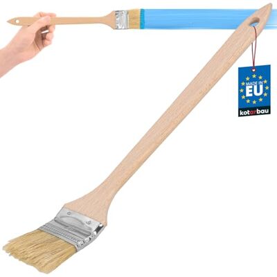 KOTARBAU ® Radiatorkwast, 50 mm, voor lazuur, voor moeilijk bereikbare plaatsen KOTARBAU ® Radiatorkwast, 50 mm, voor lazuur, voor moeilijk bereikbare plaatsen