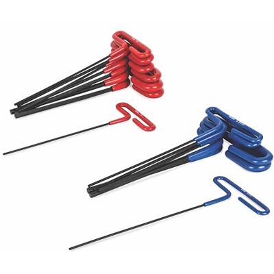 Titan 12765 14-delige set SAE en metrische T-greep inbussleutels Titan 12765 14-delige set SAE en metrische T-greep inbussleutels