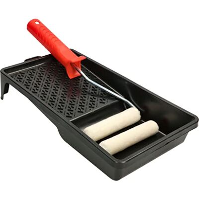 KOTARBAU ® Verfset met verfroller en verfbak voor renovatiewerkzaamheden KOTARBAU ® Verfset met verfroller en verfbak voor renovatiewerkzaamheden