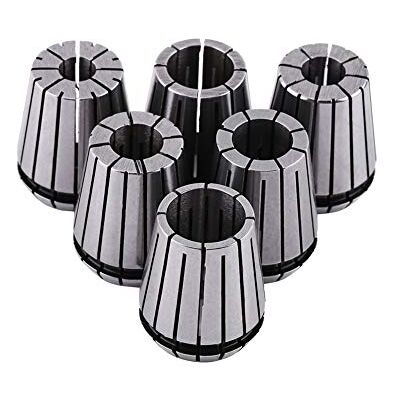 Hilitand ER32 6-delige zeer nauwkeurige tangenset voor CNC-graveermachine en draaibank freesgereedschap van 2 – 20 mm Hilitand ER32 6-delige zeer nauwkeurige tangenset voor CNC-graveermachine en draaibank freesgereedschap van 2 – 20 mm