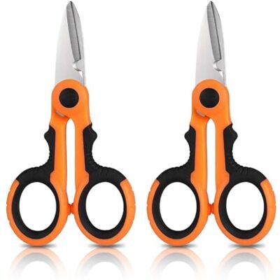pclapora Set van 2 visschaar, vislijn schaar, vistang tang roestvrij staal vistang gevlochten lijn schaar visaccessoires voor professionele vissers pclapora Set van 2 visschaar, vislijn schaar, vistang tang roestvrij staal vistang gevlochten lijn schaar visaccessoires voor professionele vissers