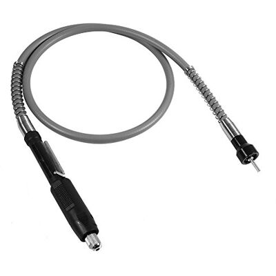 Akozon Flexibele as, 3,2 mm diameter zwart nieuwe flexibele schacht voor multifunctioneel gereedschap, om moeilijk bereikbare plaatsen te verlengen en te bereiken Akozon Flexibele as, 3,2 mm diameter zwart nieuwe flexibele schacht voor multifunctioneel gereedschap, om moeilijk bereikbare plaatsen te verlengen en te bereiken