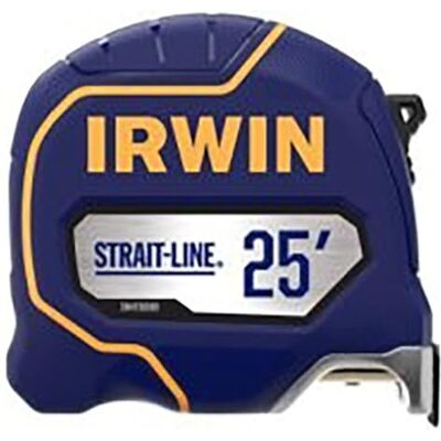 IRWIN Strait-LINE 7,6 m meetlint met krimpcontrole, voor al je meetbehoeften (IWHT39393S) IRWIN Strait-LINE 7,6 m meetlint met krimpcontrole, voor al je meetbehoeften (IWHT39393S)