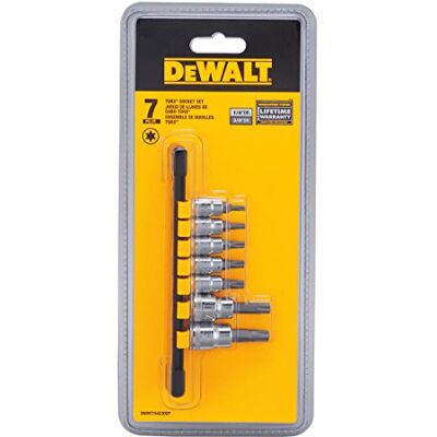 DeWalt DWMT75423OSP 1/4" en 3/8" Drive Torx sokkel set DeWalt DWMT75423OSP 1/4" en 3/8" Drive Torx sokkel set