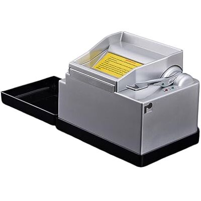 ZCBYBT Automatische Elektrische Rollende Sigaretten Machine met Automatisch Snijden Tabak Slijpen, Borstel Schoonmaken Gereedschap, Voor Sigarettenbuizen en Vloeiende Papier ZCBYBT Automatische Elektrische Rollende Sigaretten Machine met Automatisch Snijden Tabak Slijpen, Borstel Schoonmaken Gereedschap, Voor Sigarettenbuizen en Vloeiende Papier