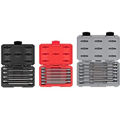 TEKTON Zeskant- en Torx dopsleutelset 3/8 inch, 31-delig (1/8-3/8", 3-10 mm, T10-T60) SHB91900 TEKTON Zeskant- en Torx dopsleutelset 3/8 inch, 31-delig (1/8-3/8", 3-10 mm, T10-T60) SHB91900