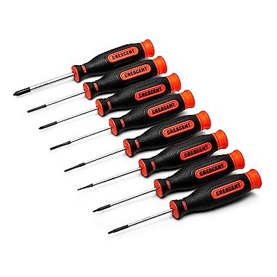 Crescent Set van 8 schroevendraaiers, precisie (CPR8PCSET) Crescent Set van 8 schroevendraaiers, precisie (CPR8PCSET)