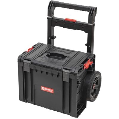 QBRICK SYSTEM Qbrick Modular Box Pro 2.0 CART PLUS afneembaar dienblad functionele zijaansluitingen stille wielen robuust en bestand tegen gebruikssporen QBRICK SYSTEM Qbrick Modular Box Pro 2.0 CART PLUS afneembaar dienblad functionele zijaansluitingen stille wielen robuust en bestand tegen gebruikssporen