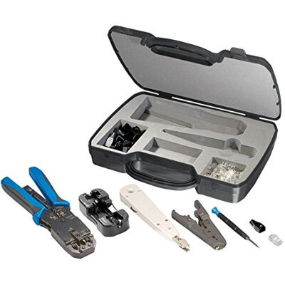Equip Cat6 Professionele gereedschapskoffer voor UTP, STP en Tele Equip Cat6 Professionele gereedschapskoffer voor UTP, STP en Tele
