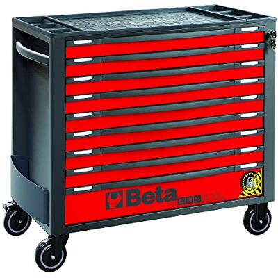 Beta RSC24AXL/9-R Gereedschapskast met 9 laden, kantelbeveiliging Beta RSC24AXL/9-R Gereedschapskast met 9 laden, kantelbeveiliging