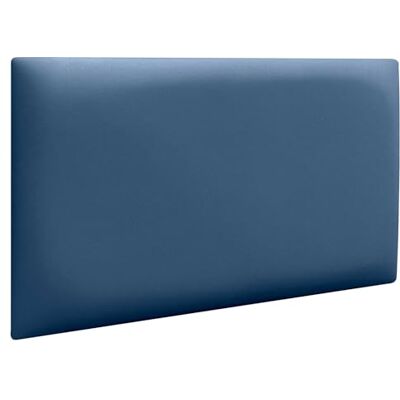 DHOME Gevoerde panelen van kunstleer, akoestische muurstickers, schokbescherming, hoofdeinde, decoratie voor huis, slaapkamer (blauw, 60 x 40 cm) DHOME Gevoerde panelen van kunstleer, akoestische muurstickers, schokbescherming, hoofdeinde, decoratie voor huis, slaapkamer (blauw, 60 x 40 cm)