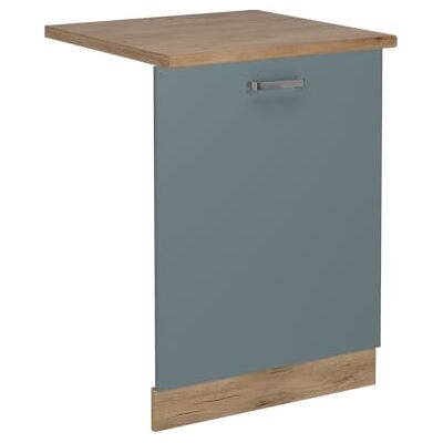 Vicco Vaatwasserfront "R-Line", blauw-grijs, 60 cm PT eiken, voor vrije combinatie in modulaire keukensystemen Vicco Vaatwasserfront "R-Line", blauw-grijs, 60 cm PT eiken, voor vrije combinatie in modulaire keukensystemen