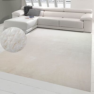 Teppich-Traum Shaggy tapijt voor slaapkamer, Flokati, crèmekleurig, 240 x 340 cm Teppich-Traum Shaggy tapijt voor slaapkamer, Flokati, crèmekleurig, 240 x 340 cm