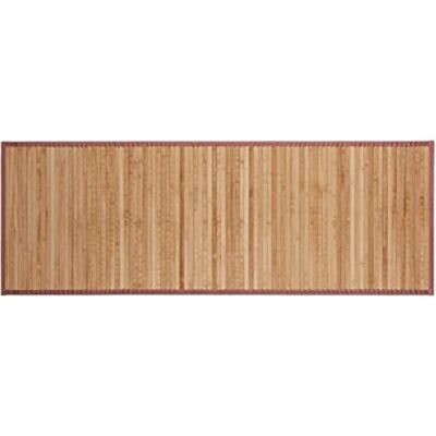 Relaxdays Bamboemat, vochtbestendig, antislip, textielrand, badkuip, douche, SDB, 53 x 152 cm, naturel Relaxdays Bamboemat, vochtbestendig, antislip, textielrand, badkuip, douche, SDB, 53 x 152 cm, naturel