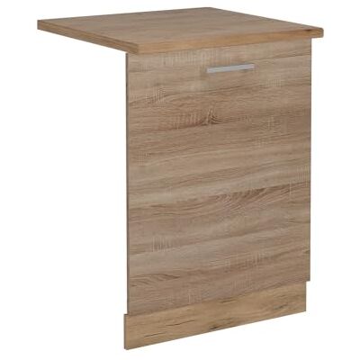 Vicco Vaatwasserfront "R-Line", Sonoma, 60 cm PT eiken, voor vrije combinatie in modulaire keukensystemen Vicco Vaatwasserfront "R-Line", Sonoma, 60 cm PT eiken, voor vrije combinatie in modulaire keukensystemen