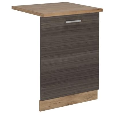 Vicco Vaatwasserfront "R-Line", edelgrijs, 60 cm PT eiken, voor vrije combinatie in modulaire keukensystemen Vicco Vaatwasserfront "R-Line", edelgrijs, 60 cm PT eiken, voor vrije combinatie in modulaire keukensystemen