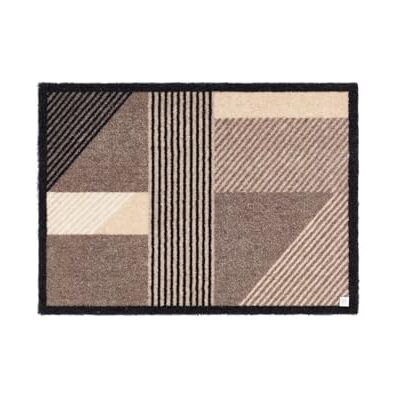 Becker Paillasson Sense Lavable Pour entrée et porte d'appartement Taupe 67 x 110 cm Becker Paillasson Sense Lavable Pour entrée et porte d'appartement Taupe 67 x 110 cm