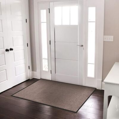 casa pura Entreemat voor binnen Antislip & Anti-Stof Mat Wasbaar & Ultra Absorberende Deurmat Licht Grijs/Roze 40x60 cm casa pura Entreemat voor binnen Antislip & Anti-Stof Mat Wasbaar & Ultra Absorberende Deurmat Licht Grijs/Roze 40x60 cm