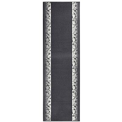 HANSE Home Vloerkleed, laagpolig, velours, tapijt, laagpolig, grijs, 80 x 200 cm HANSE Home Vloerkleed, laagpolig, velours, tapijt, laagpolig, grijs, 80 x 200 cm