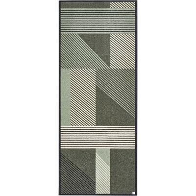 Becker Paillasson Sense Lavable Pour entrée et porte d'appartement Vert 67 x 170 cm Becker Paillasson Sense Lavable Pour entrée et porte d'appartement Vert 67 x 170 cm