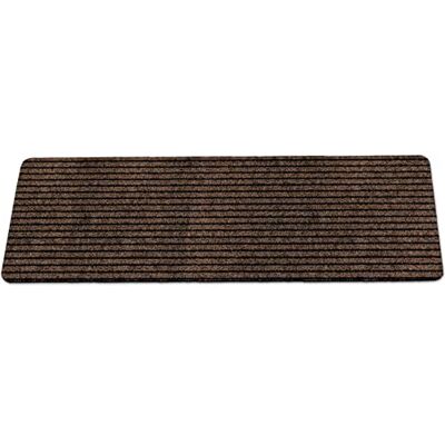 ANRO Mischa Deurmat, deurmat voor binnen en buiten, antislip, onderhoudsvriendelijk, voor hal, entree, balkon, handel (bruin, 40 x 120 cm) ANRO Mischa Deurmat, deurmat voor binnen en buiten, antislip, onderhoudsvriendelijk, voor hal, entree, balkon, handel (bruin, 40 x 120 cm)