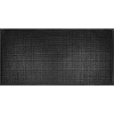 ID MAT M53_L Picots Light voetmat, rubber, zwart, 180 x 90 x 1 cm ID MAT M53_L Picots Light voetmat, rubber, zwart, 180 x 90 x 1 cm