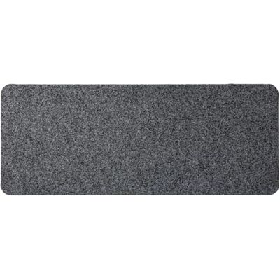 ANRO Voetmat voor parkeerplaats, schoenen, antislip, vuilafstotend, voor binnen, dun, voor entree, effen grijs, 30 x 100 cm ANRO Voetmat voor parkeerplaats, schoenen, antislip, vuilafstotend, voor binnen, dun, voor entree, effen grijs, 30 x 100 cm