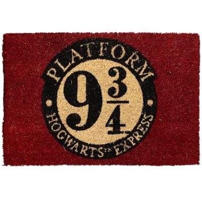 SD TOYS Harry Potter deurmat van kokosvezel en vinyl, antislip, bordeaux, 60 x 40 cm SD TOYS Harry Potter deurmat van kokosvezel en vinyl, antislip, bordeaux, 60 x 40 cm
