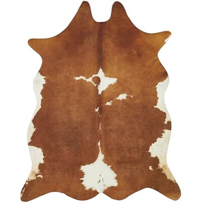 andiamo Amarillo Kunstbont tapijt Tapijt voor slaapkamer en woonkamer Fotoprint 125 x 155 cm Crème/bruin andiamo Amarillo Kunstbont tapijt Tapijt voor slaapkamer en woonkamer Fotoprint 125 x 155 cm Crème/bruin