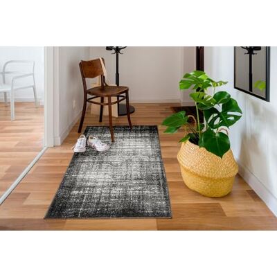 andiamo Campos tapijt voor woonkamer, kleur: grijs, 67 x 140 cm andiamo Campos tapijt voor woonkamer, kleur: grijs, 67 x 140 cm