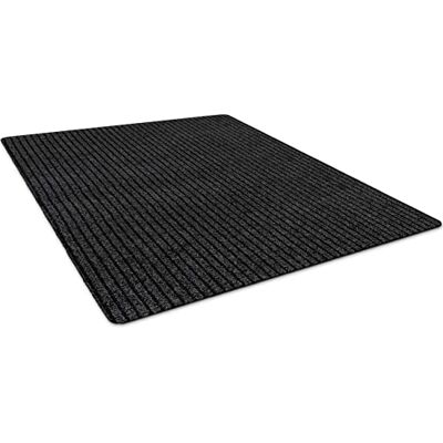 ANRO Mischa vuilmat, zwart, 150 x 90 cm, grote antislipmat voor binnen en buiten, absorberende deurmat, rubberen achterkant, wasbaar ANRO Mischa vuilmat, zwart, 150 x 90 cm, grote antislipmat voor binnen en buiten, absorberende deurmat, rubberen achterkant, wasbaar