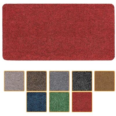 ANRO POET-vloermat, antivuilmat, wasbaar, waterdicht, stevige deurmat voor entree, huisdeur, hal, keuken, slaapkamer, 40 x 80 cm, rood ANRO POET-vloermat, antivuilmat, wasbaar, waterdicht, stevige deurmat voor entree, huisdeur, hal, keuken, slaapkamer, 40 x 80 cm, rood