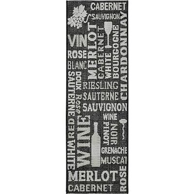 andiamo Keukentapijt, afwasbaar, outdoor, tapijtloper, keukentapijt, hal, balkon, tuin, kleur, antraciet, wijn, maat 67 x 180 cm andiamo Keukentapijt, afwasbaar, outdoor, tapijtloper, keukentapijt, hal, balkon, tuin, kleur, antraciet, wijn, maat 67 x 180 cm