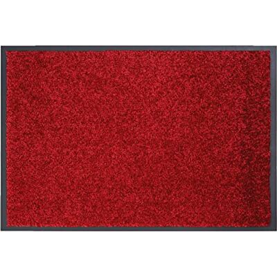Astra Deurmat, vuilbestendig, antislip, voor binnen, entreemat, entreemat (rood, 60 x 80 cm) Astra Deurmat, vuilbestendig, antislip, voor binnen, entreemat, entreemat (rood, 60 x 80 cm)