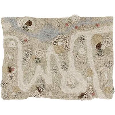 Lorena Canals Wasbare speelmat Path of Nature naturel, olijf, parelblauw, asroze, bruin 97% katoen, 3% andere vezels. Basis: gerecycled katoen 120 x 160 cm Lorena Canals Wasbare speelmat Path of Nature naturel, olijf, parelblauw, asroze, bruin 97% katoen, 3% andere vezels. Basis: gerecycled katoen 120 x 160 cm