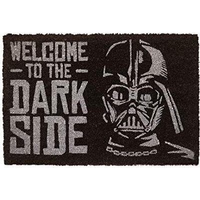 Grupo Erik Star Wars 'Welcome to The Dark Side' Deurmat voor buiten, antislip, entreemat, 40 x 60 cm Grupo Erik Star Wars 'Welcome to The Dark Side' Deurmat voor buiten, antislip, entreemat, 40 x 60 cm