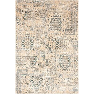 Agnella Medley Diverse tapijten 100% Nieuw-Zeelandse wol Geweven met Wilton-technologie Modern vintage retro woonkamertapijt 133 x 180 x 1,20 cm Lichtbeige Agnella Medley Diverse tapijten 100% Nieuw-Zeelandse wol Geweven met Wilton-technologie Modern vintage retro woonkamertapijt 133 x 180 x 1,20 cm Lichtbeige